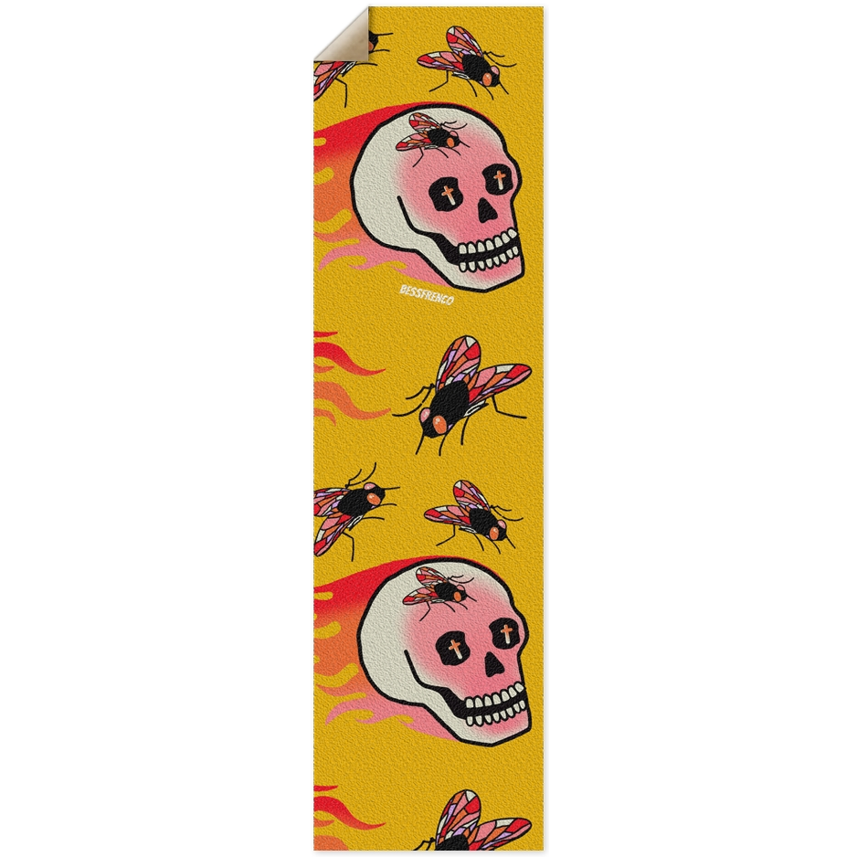 FLYING SKULL YELLOW